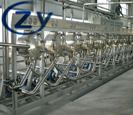 Otomasyon Gıda Endüstrisi Patates Nişasta Üretim Hatı 10-50t/H Kapasite