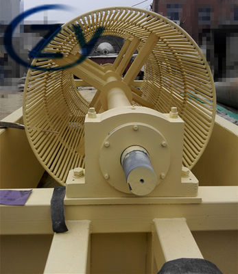 Seimens Motor Çok Boyutlu Cassava Tapioca için Davul Döner Soyma Makinesi