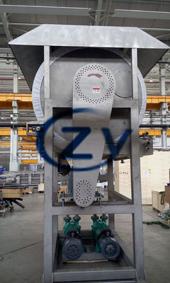 Endüstriyel Patates Nişasta Makinesi Paslanmaz Çelik 304 Döner Tambur Filtrasyonu