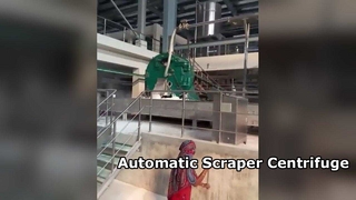 Yüksek Verimli Otomatik Kazıyıcı Santrifüj