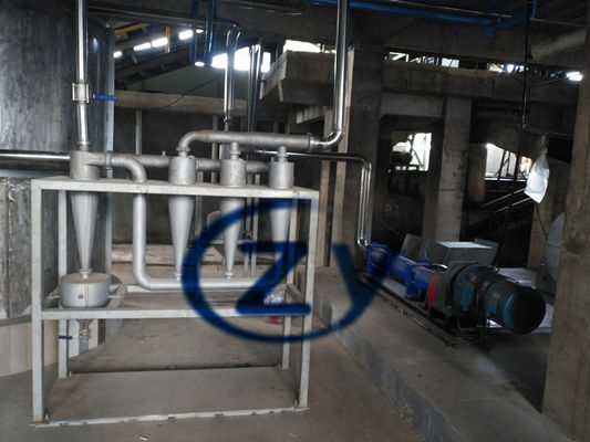 45kw Manyok Tapyoka Nişasta Bulamaç Rafineri Makineleri 5t / H