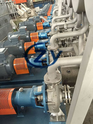 Baş Merkezi sıvı santrali pompa vites kutuu Dikey Montaj 3600 RPM Hız 250 ° F Sıcaklık aralığı Kasap Nişasta Fabrikası