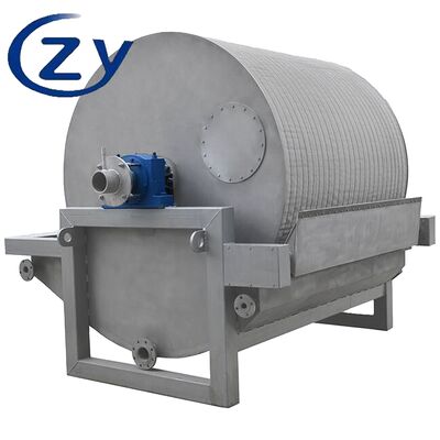 Patates nişasta üretimi tesisleri için entegre tahrik motoru ile patates bazlı nişasta dehidrasyon döner davul vakum filtresi