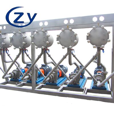 Yüksek saflıkta nişasta yıkama ve konsantrasyonu için gıda kalitesi multicyclone