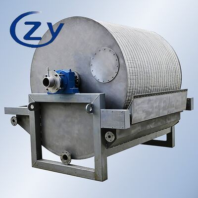 Endüstriyel Paslanmaz Çelik SS304 Vacuum Filtresi, Nişastanın Su Çözümü için 2-8 t/s Kapasite ve Değişken Frekanslı Sürücü