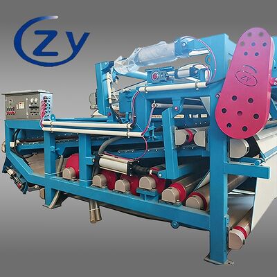 Enerji tasarruflu kemer Katı-Sıvı Ayrımlama Su Çözdürme Makinesi, Sürekli Çalışma için 4 t/saat Fiber Kapasitesi