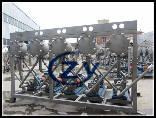 Tam Paslanmaz Çelik Nişasta Yapma Makinesi Hidro Siklon Ünitesi Farklı Kapasite
