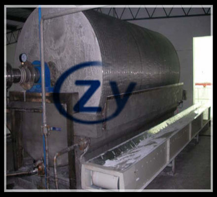 Vakum Filtre Patates Nişasta Makinesi Paslanmaz Çelik 304 Malzeme Yapımı