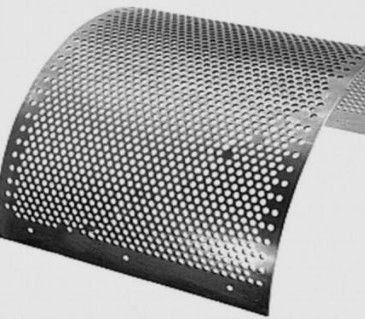 1.5mm Delik Paslanmaz Çelik Hasır Tel Ekran Aşınma Direnci / yuvarlak delik galvanizli delikli sac
