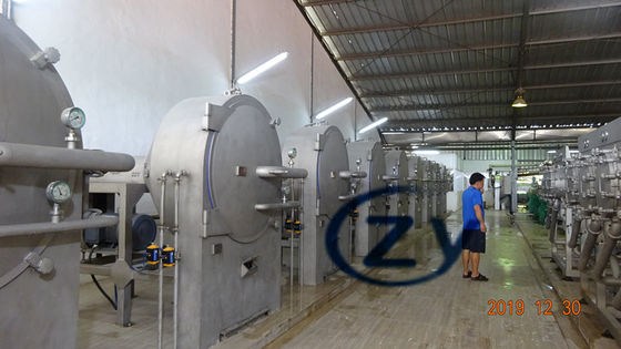 Endüstriyel Üretim Yüksek Verimlilik Dayanıklı Otomatik Tapyoka Nişasta Makinesi