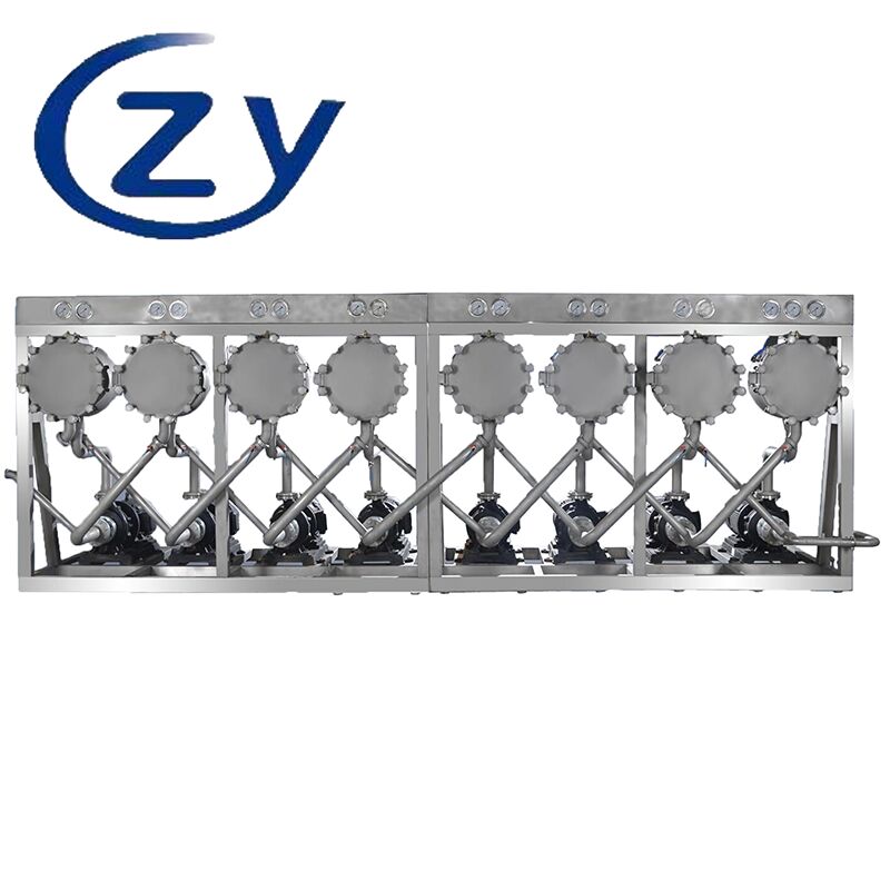 Stainless Steel Starch Hydrocyclone Separator for 15-18-Step Refining in Cassava, Potato, and Corn Processing (Massava, Patates ve Mısır İşleminde 15-18 Adımlı Rafinasyon için Paslanmaz Çelik Nişasta Hidrosiklon Ayrıcı)