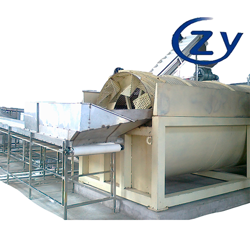 Paslanmaz Çelik Modüler Döner Peeler Araçsız Hızlı Montaj Düşük Bakım Tasarımı Yüksek Performanslı Sürekli Üretim Hatları