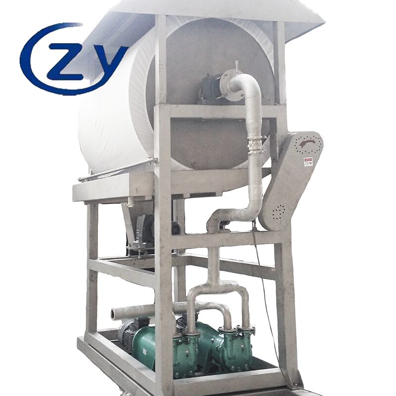 Endüstriyel nişasta üretim hatlarında güvenilir katı-sıvı ayrımı için yüksek verimli vakum filtresi