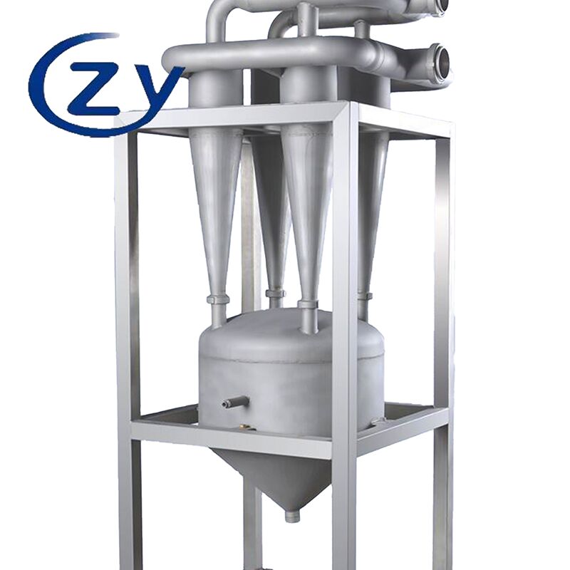 PLC kontrolü yüksek verimli Desander, nişasta üretiminde ince kirlilik ayrımı için idealdir