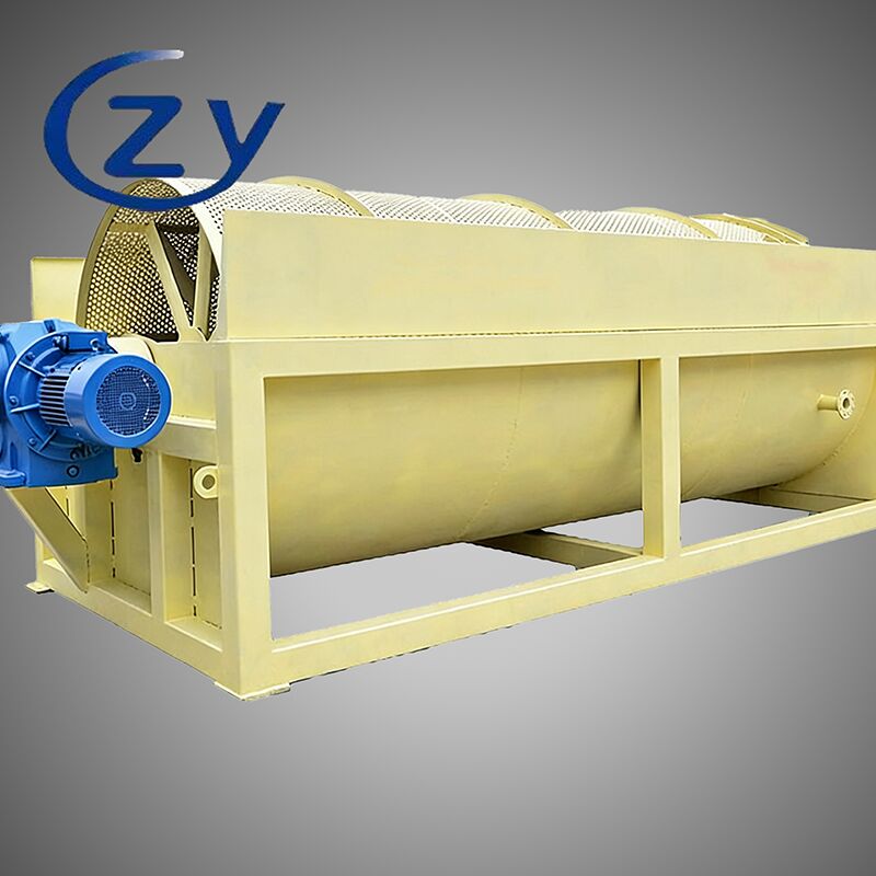 Gıda sınıfı paslanmaz çelik döner kasap soyutlayıcı, endüstriyel nişasta üretimi için karşı akımlı soyutlama işlemi ile