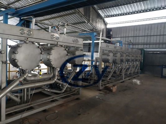 15t/H Taze Manyok Nişasta İşleme Makineleri Rafineri Ekipmanları