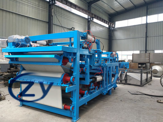 380v Manyok Fiber Bant Pres Susuzlaştırma Makinesi Nem% 67 Karbon Çelik