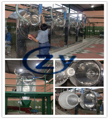 SS304 Nişasta Santrifüj Elekler 45kw Yüksek Ekstraksiyon Oranı