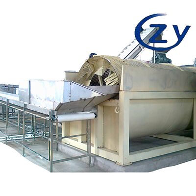 Paslanmaz Çelik Modüler Döner Peeler Araçsız Hızlı Montaj Düşük Bakım Tasarımı Yüksek Performanslı Sürekli Üretim Hatları