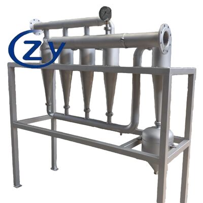 Yüksek hacimli nişasta bitkileri için akıllı kendi kendini temizleyen nişasta işleme Desander ultra verimli ince parçacık filtrasyon cihazı