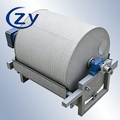 Düşük Gürültülü Paslanmaz Çelik SS304 Vacuum Filtresi, Nişastanın Su Çıkarılması için 2-8 t/saat Kapasite