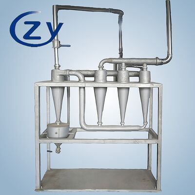 SS304 Paslanmaz Çelik Sürekli Akışlı Desander, 10-20 t/saat Kapasitesi ve İç Hareketli Parçaları Olmayan
