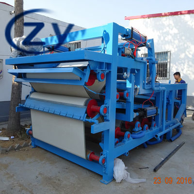 Patates Manyok Nişasta İşleme Makinesi / Fiber Susuzlaştırma Kemeri Filtre Presi
