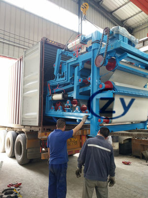 Taze Tapioca Cassava için Fiber Susuzlaştırma Bandı Pres Makineleri 10 - 20t / H