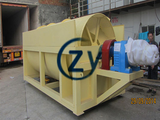 Karşı Akım 15kw Tatlı Patates Nişastası Makinesi 20t / H Döner Tamburlu Yıkayıcı