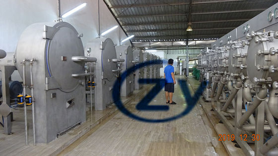 CS1200 Santrifüj Elekler 30kw Manyok Nişasta Yapma Makinesi