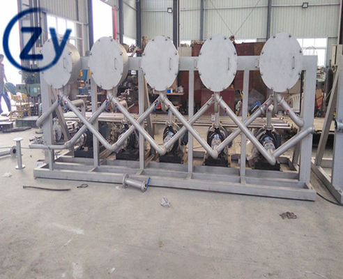 PLC Kontrollü 2t / H Rafine Tapyoka Nişasta Makinesi 45kw